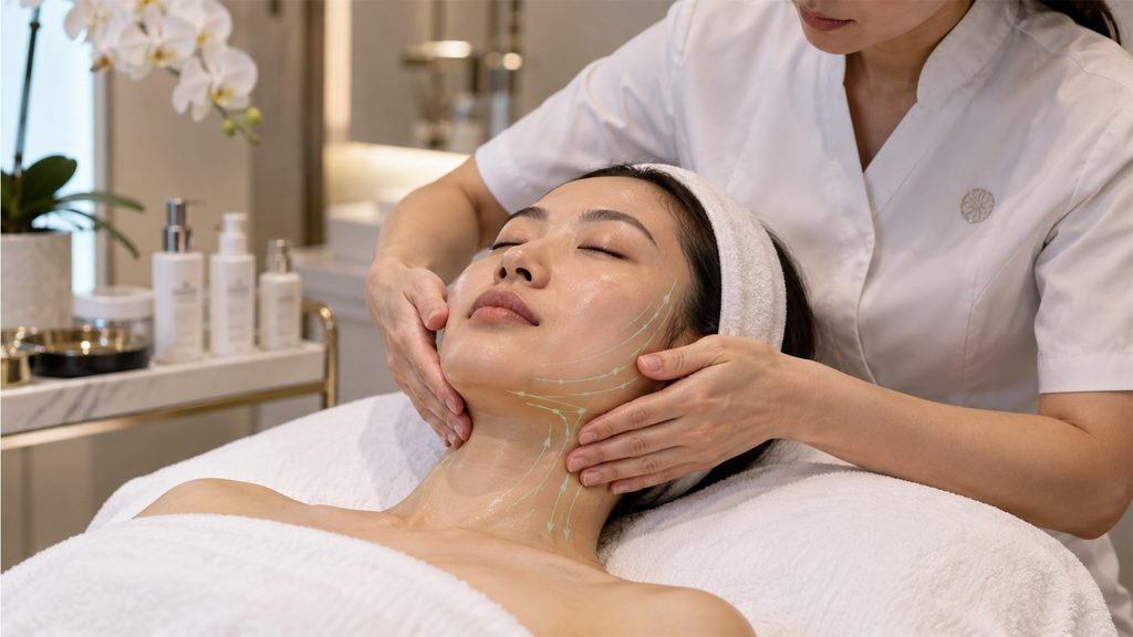 Facial Puffiness Explained: Common Triggers and When Lymphatic Drainage May Help 2 Tarabliss3.How Does Lymphatic Drainage Actually Work on the Face
